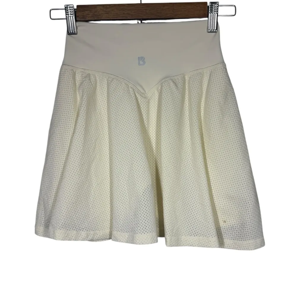BuffBunny Cellular Tennis Skort Size Small Yellow - Image 6