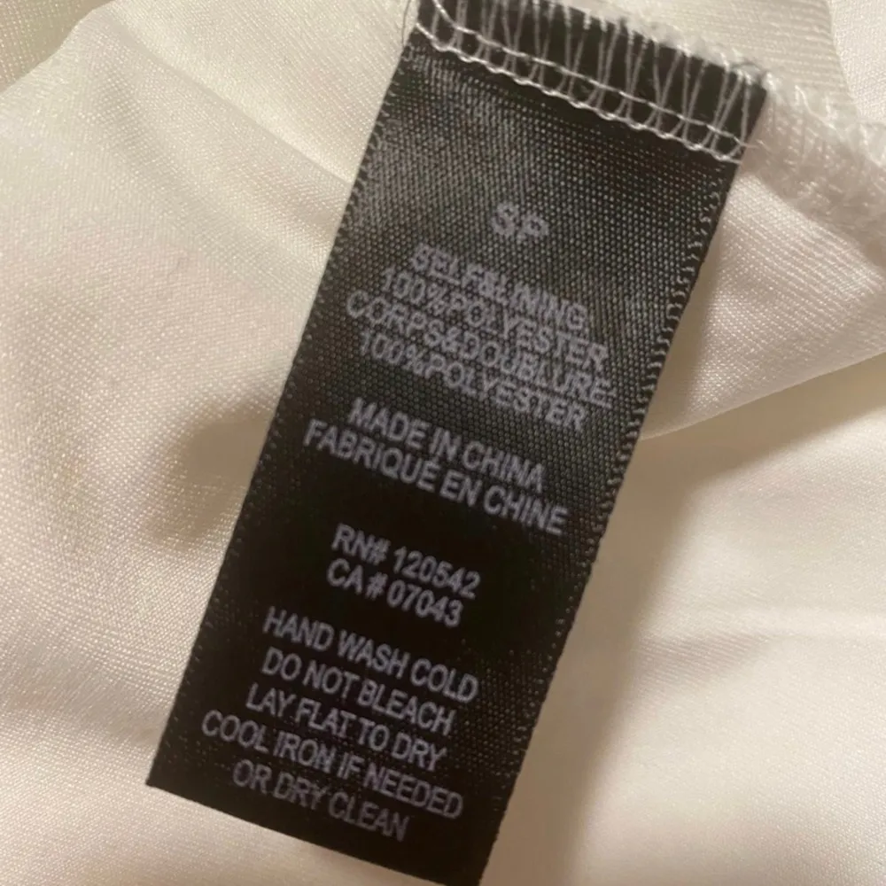 White Crochet Lace Overlay Short Shift Dress With Mid - Image 8