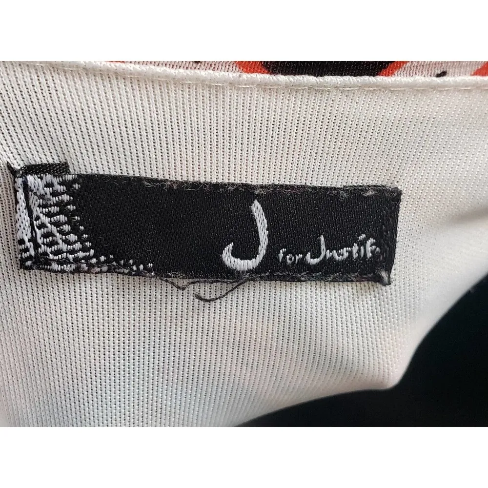 J For Justify Women's Multicolor Round Neck Sleeveless Causal Long Maxi Dress 3X - Image 11