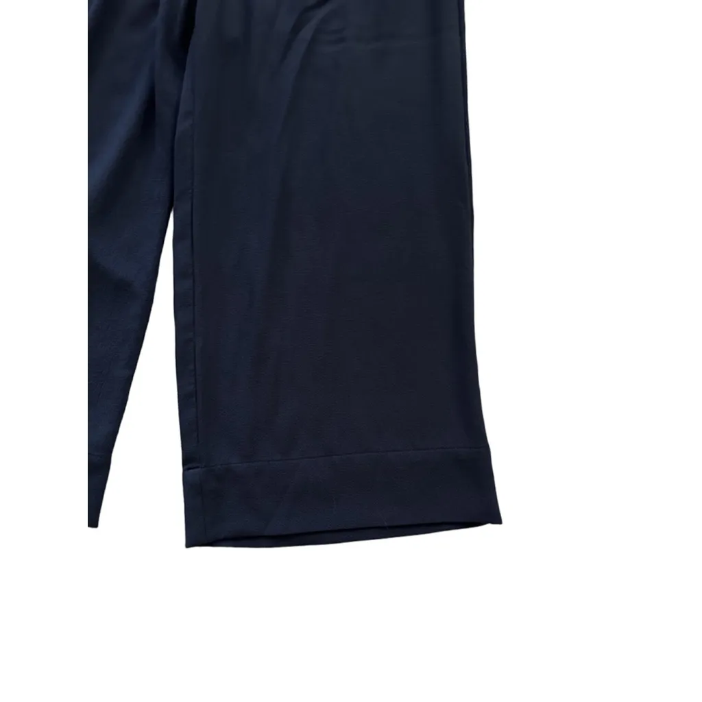 H&M Size 8 Blue Stretchy Dress Pants - Image 4