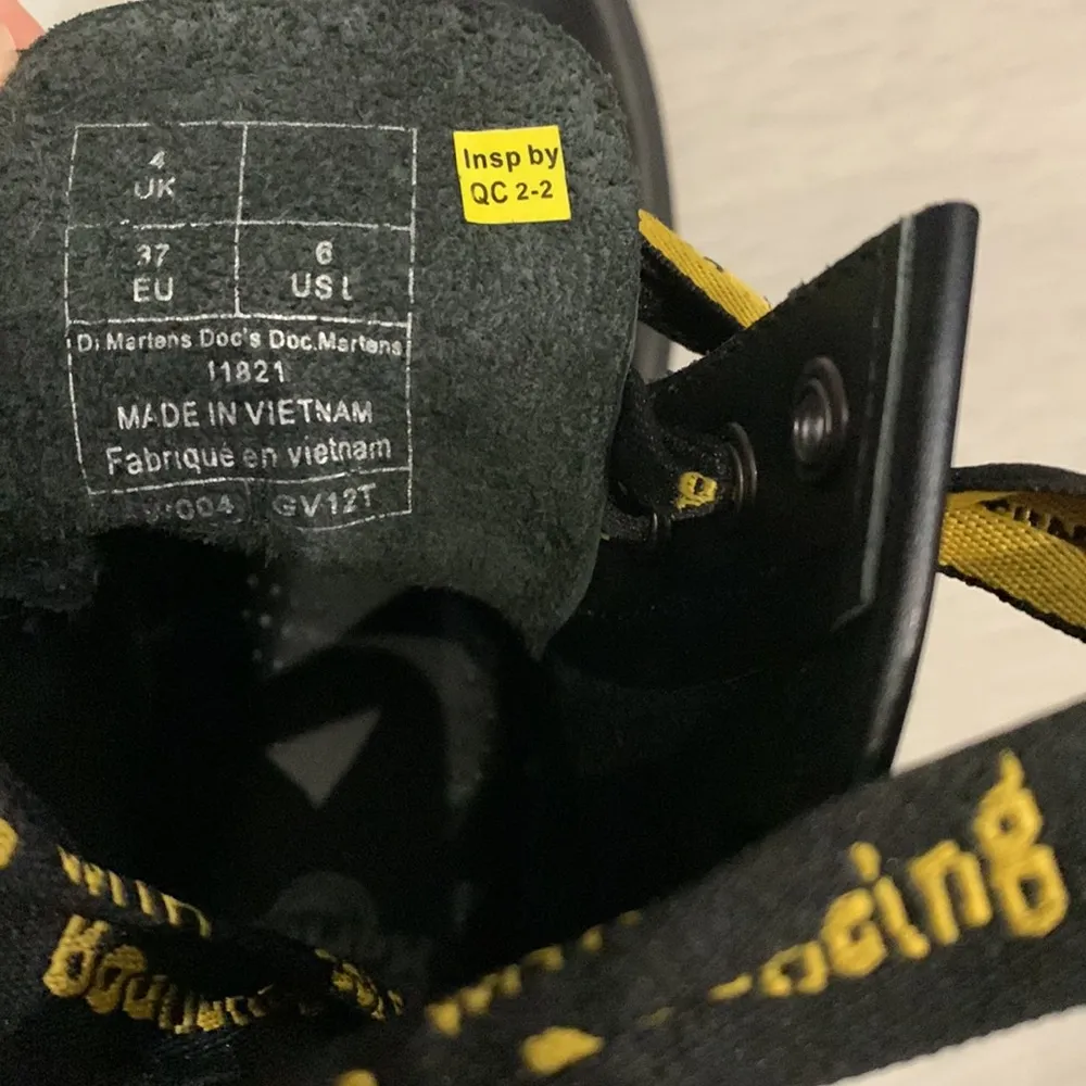 Dr. Martens 1460 Smooth Black Leather Boots - Image 4