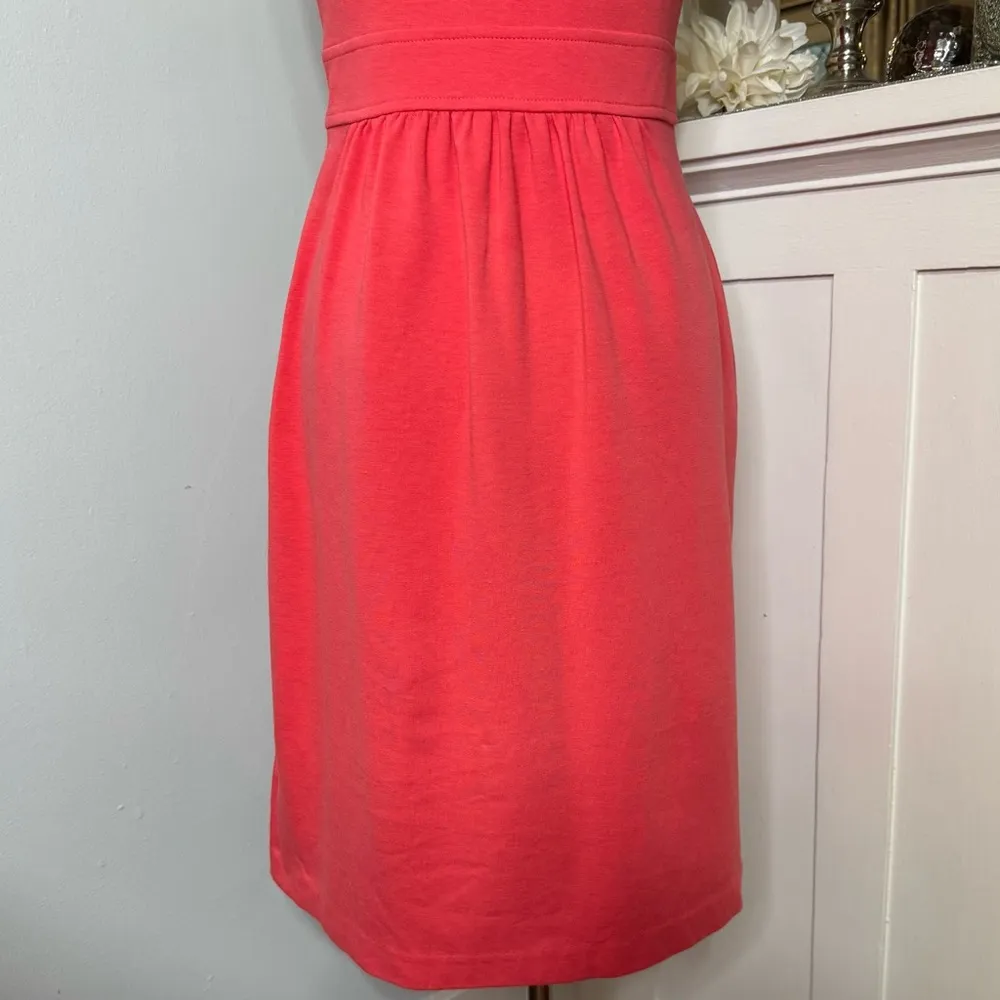 Boden Francesca Sundress Casual Dress Pink Poppy Coral US Size 8L - Image 8