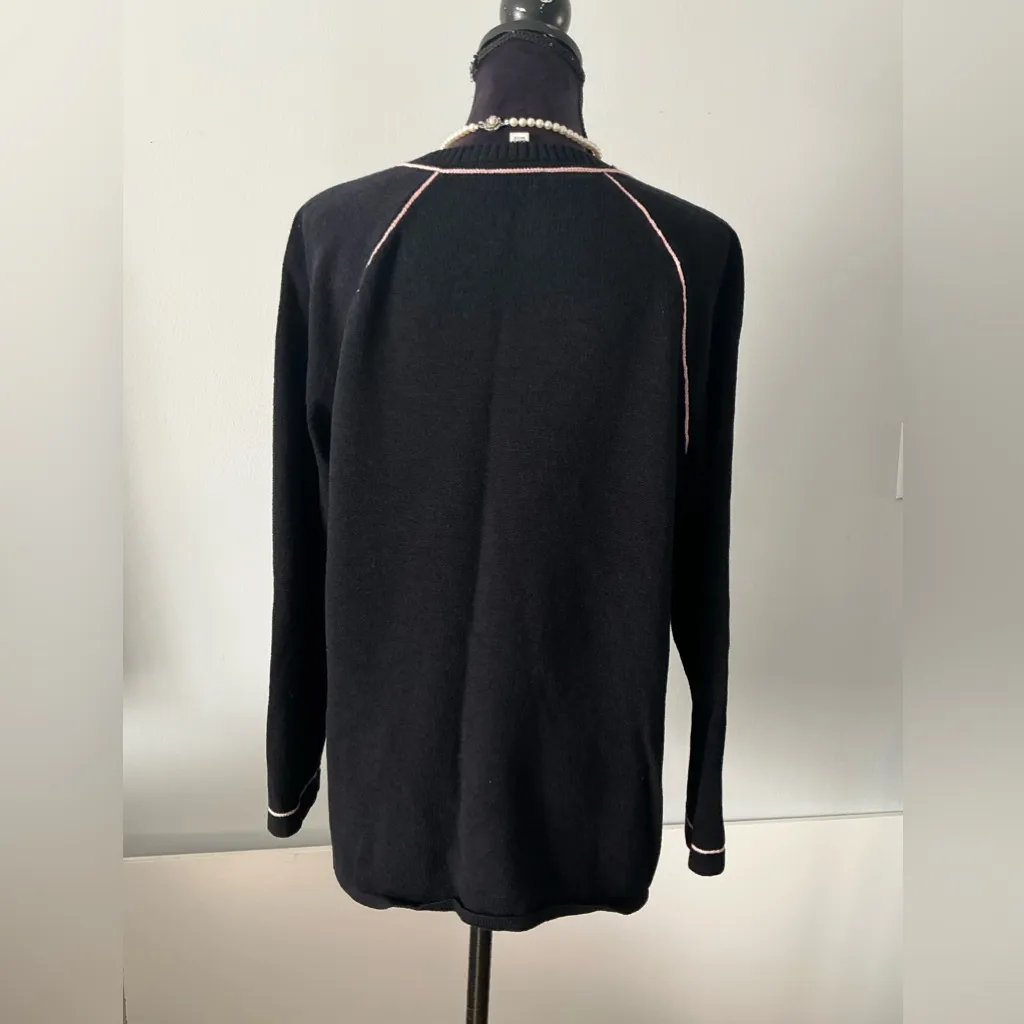 ST.JOHN sweater 🖤🩷 - Image 2