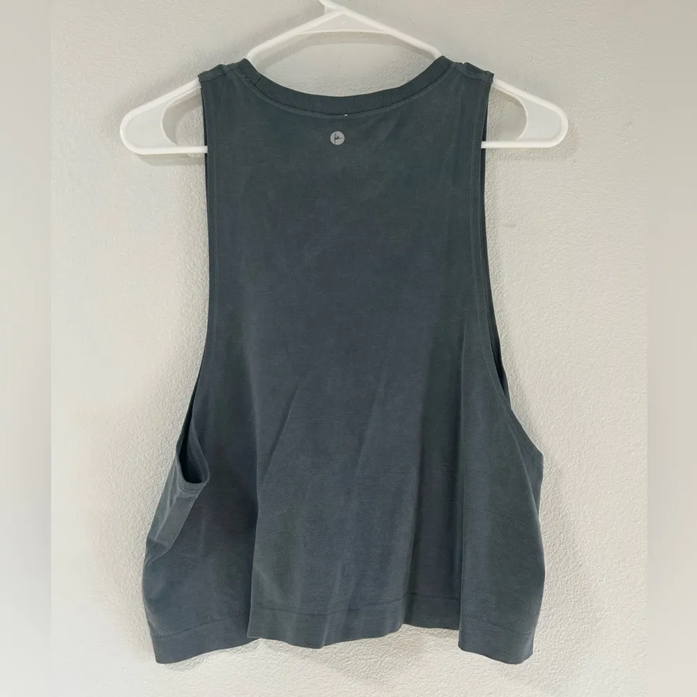 90 Degree By Reflex Crop‎ Tank Blue Size M - Image 2