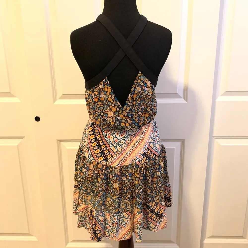 BCBGeneration floral 70s style dress - Image 9