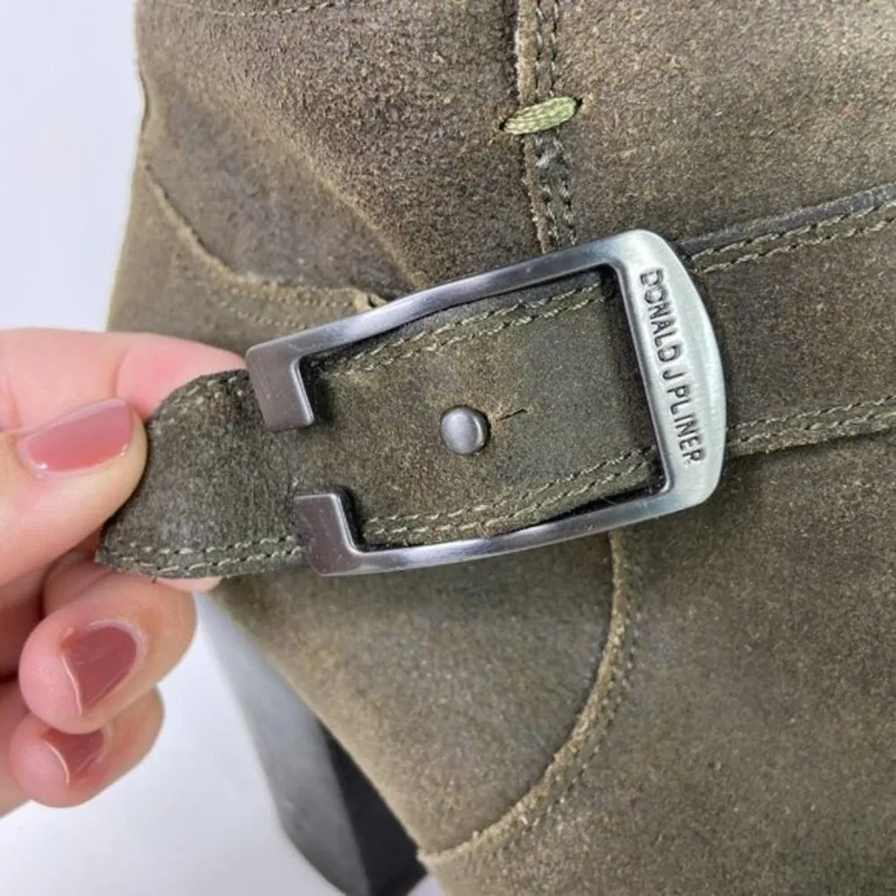 Donald J Pliner Sage Leather Cap Toe Ankle Boot Size 7.5 - Image 18