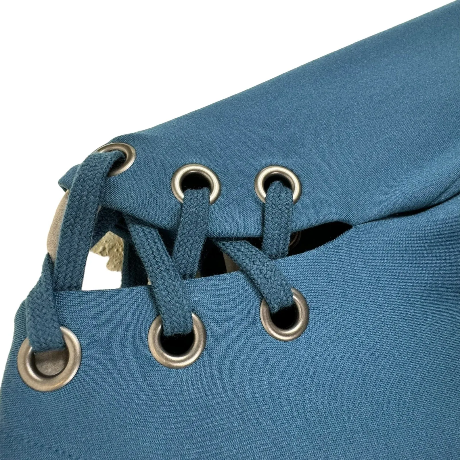 Bar III Teal 3/4 Sleeve Round Neck Knit Short Stretchy Sheath Dress Size XS - Image 3