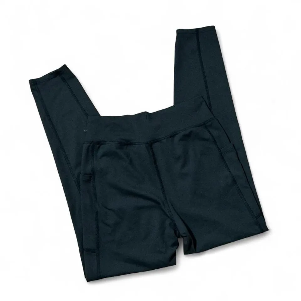 REI Co Op Womens Black Active Leggings Pockets Size Large - Image 5