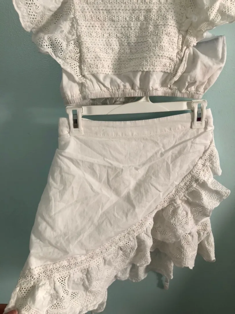 Somedays Lovin White Two Piece Set - Image 3