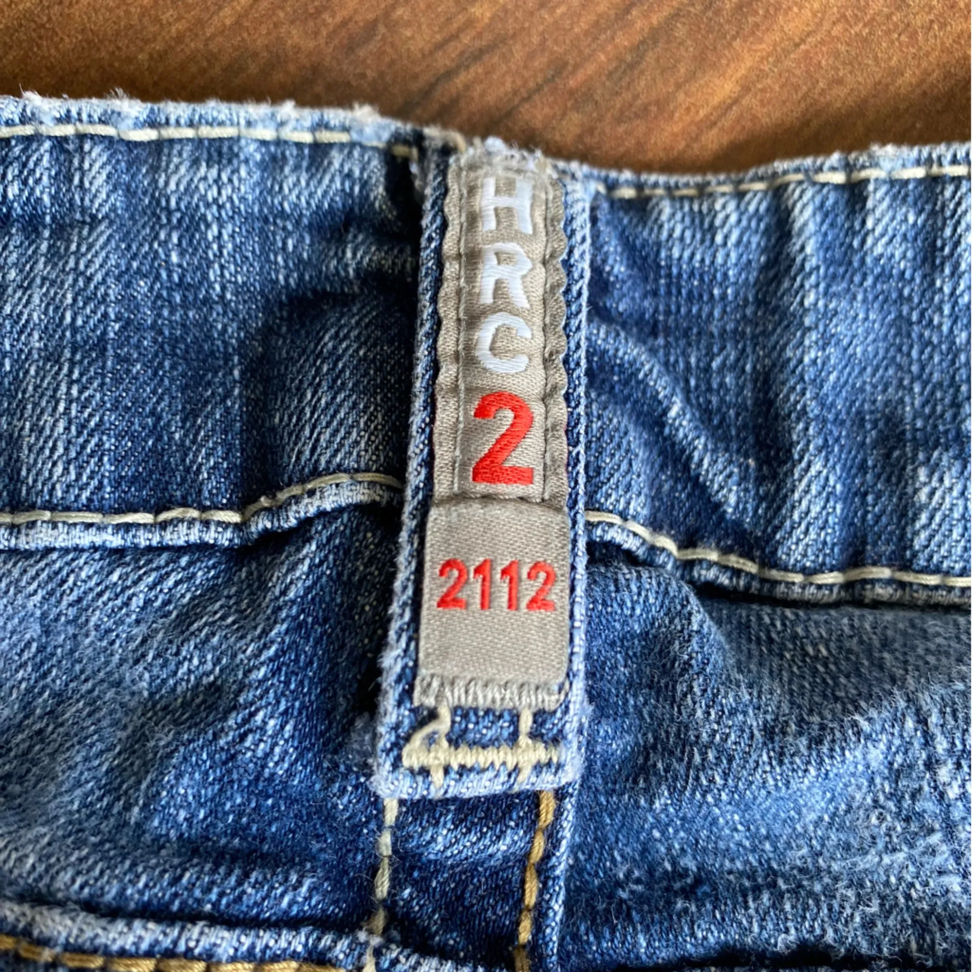 Ariat FR Mid Rise Boot Cut Jeans Flame Resistant Medium Wash - Image 4