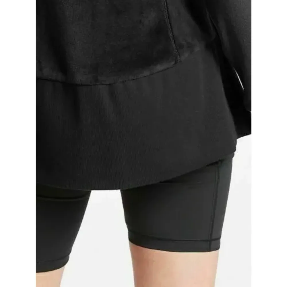 Athleta Black Cloud Fleece Full Zip Jacket Size XS - Image 5