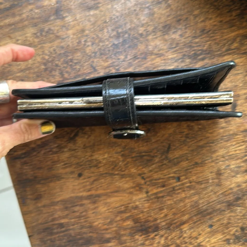 Brighton Black Heart Pattern Wallet - Image 9