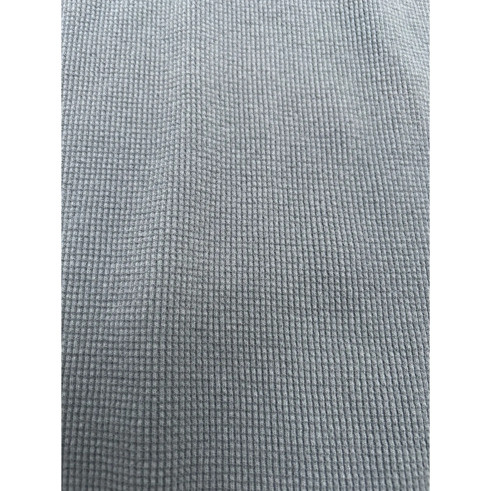 Fitigues Vintage Slim Midi Waffle Pencil Skirt in Bluish Gray. Size Medium Gray - Image 6
