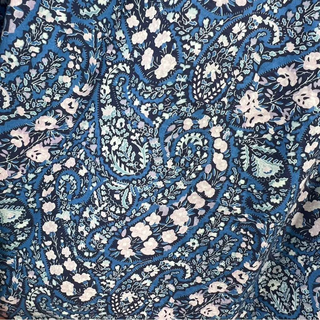 J. Crew Button-front Ruffleneck Popover Blouse In Liberty Bourton Bloom - Image 10