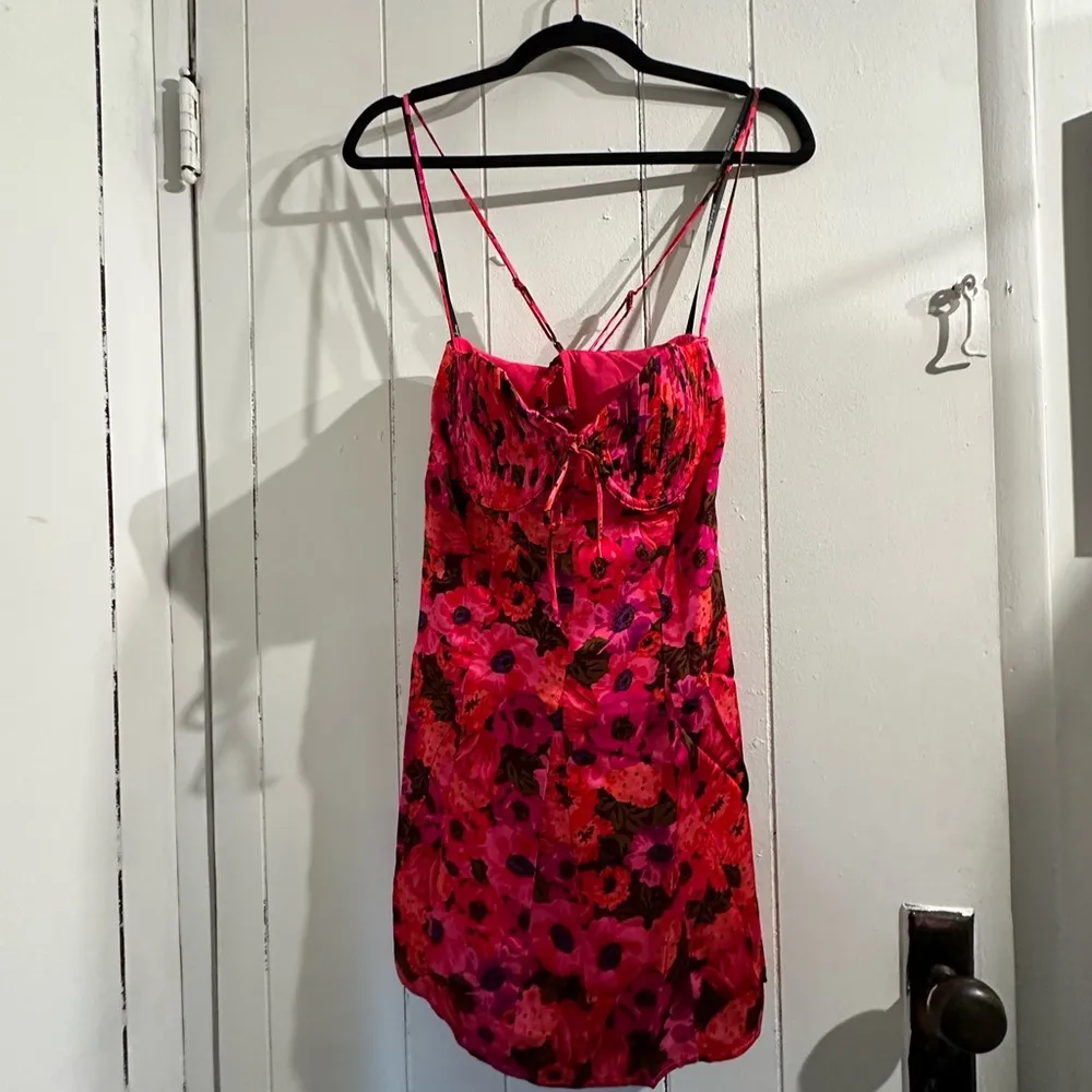 NWT For Love & Lemons Wendy Floral Mini Dress - Image 3