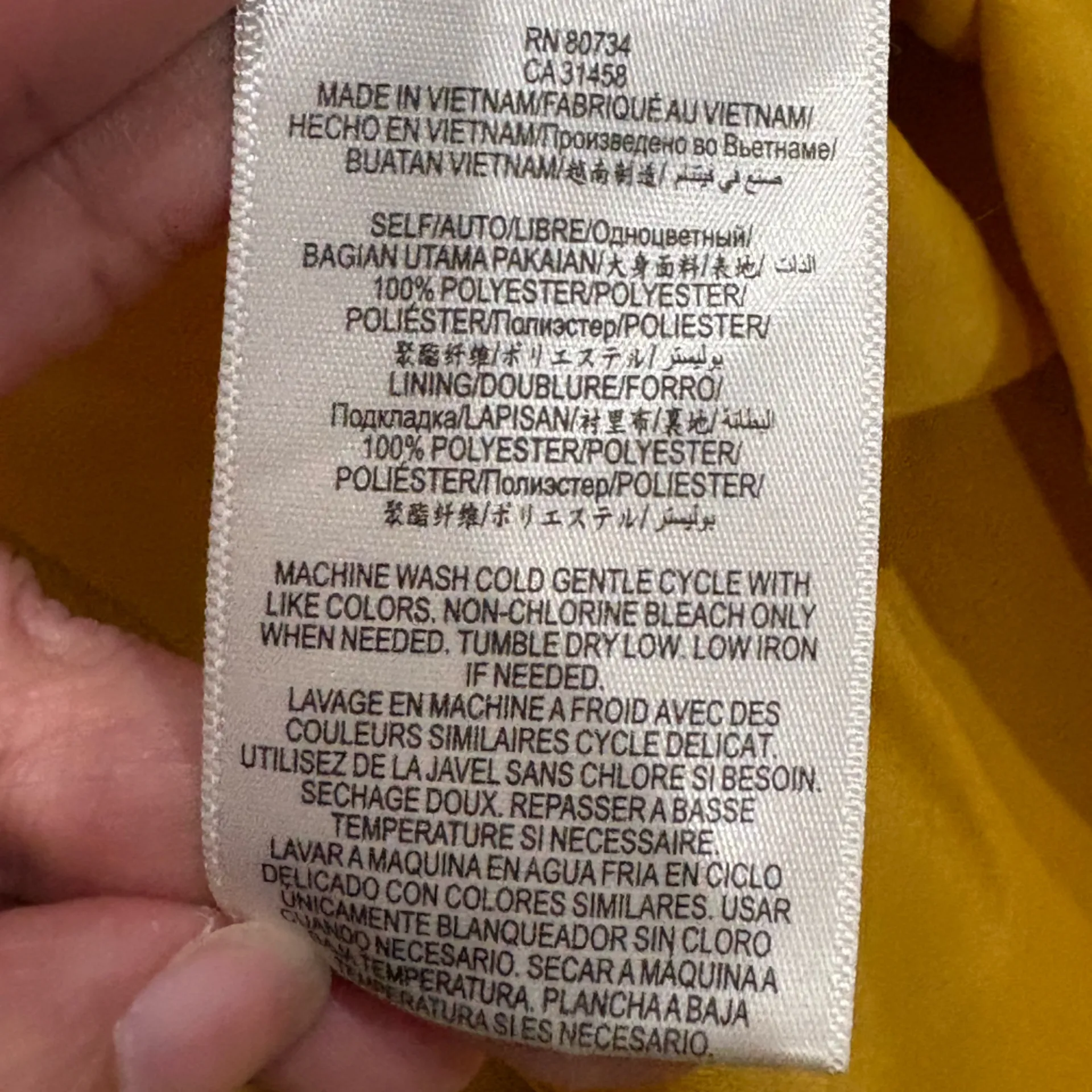 BCBGeneration Mustard Mini Dress Size S - Image 7