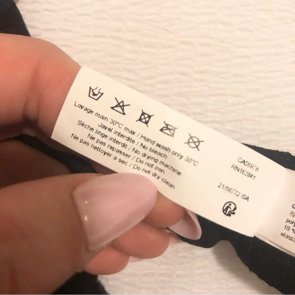 NWOT SIMONE PERELE ROSALIE FULL CUP BRA 18Y314 BLACK 34B Sheer Black Bralette Size undefined - Image 11