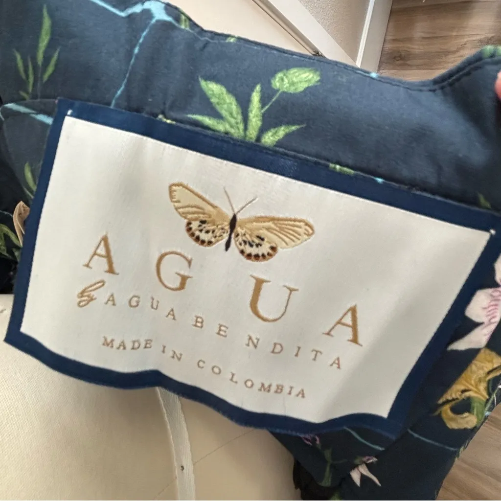 Agua by AguaBendita Navy Floral Dress - Image 8