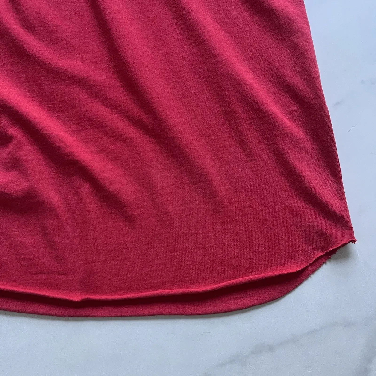 Frank & Eileen Lauren polo dress Red Sz Medium Heritage Jersey Classic Chic - Image 11