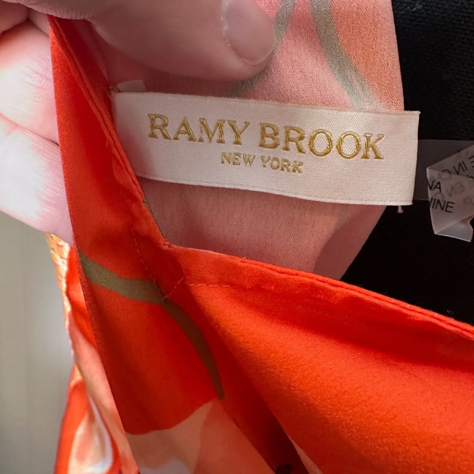 Ramy Brook Tropical Floral Rafi Halter Mini Dress Size‎ Small Resortwear Preppy - Image 6