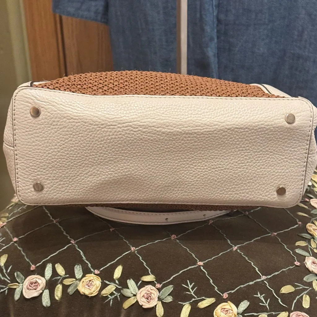 Kate Spade Jackson Straw Medium Satchel Purse♠️♠️♠️♠️ - Image 8