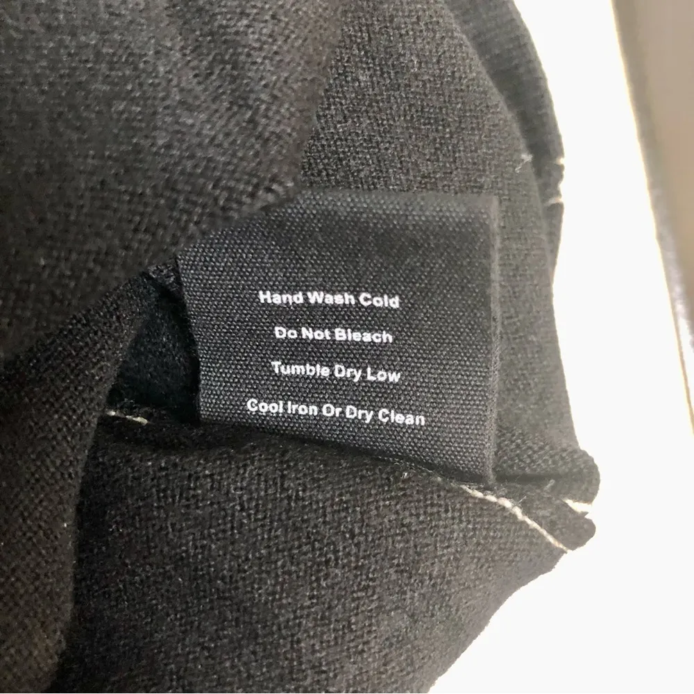 NWT Monrow Knit Sweater Shorts Boyshort Athletic Hot Pants Mini Shorts Black szL Size L - Image 13