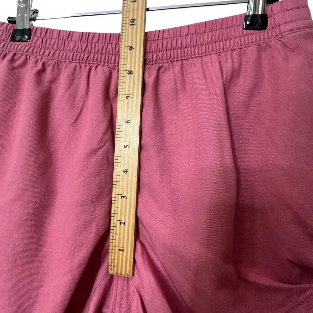 Madewell NWT Side Tie Shorts Women’s Size XS Autumn Berry Twill 4" Inseam - Image 11