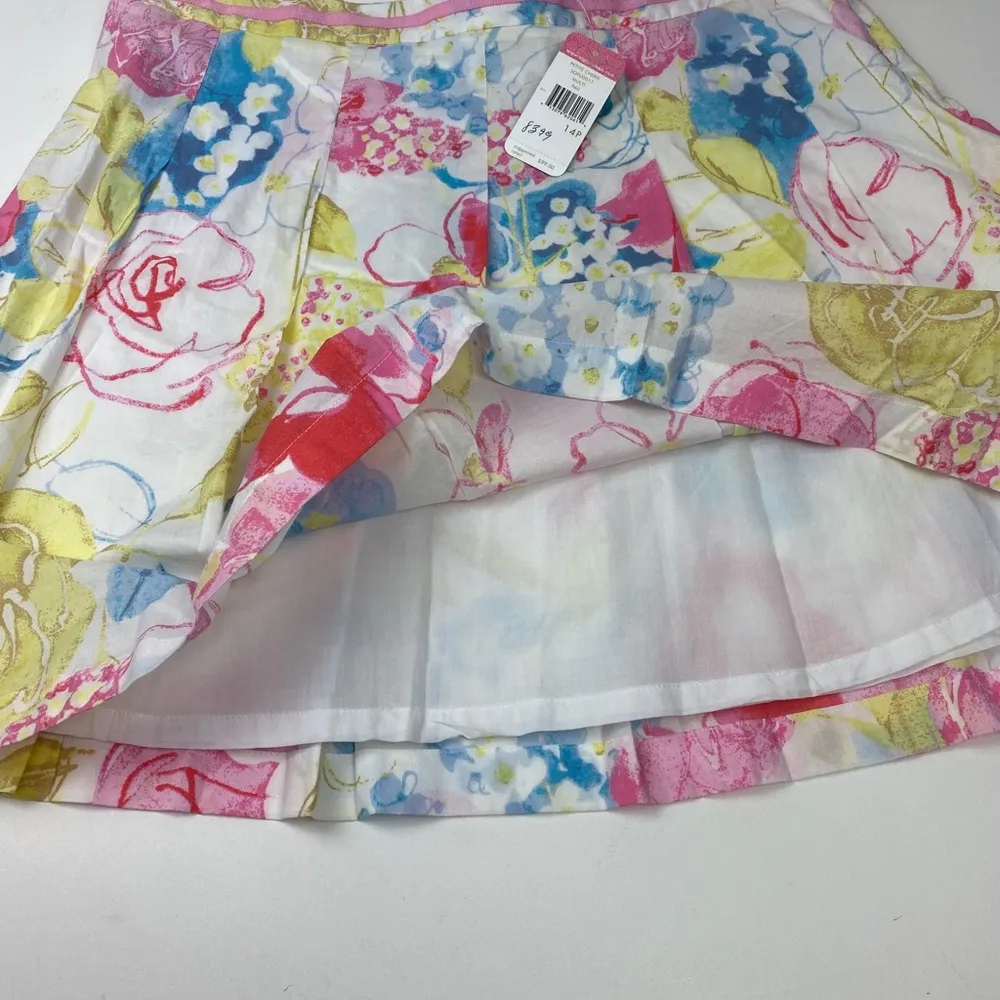 Sigrid Olsen Petite Cherie Pastel Floral Skirt NWT Size 14P - Image 9