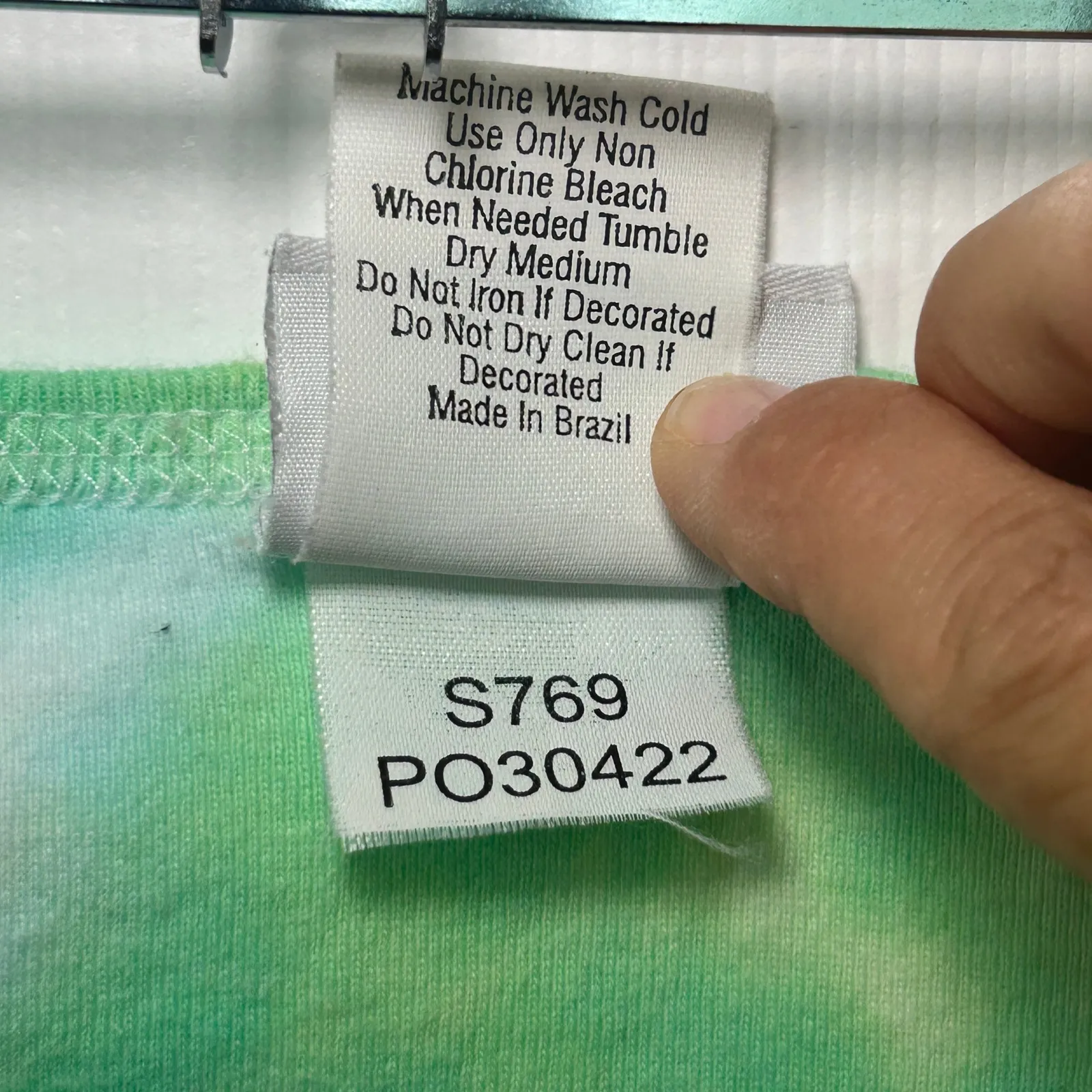 Ouray Tie Dye Graphic Tee‎ Rinciglery Moab Utah Short Sleeve Top Size M Green Size M - Image 5