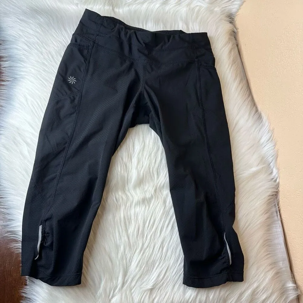 Athleta Dobby Be Free Knicker Capri Black Size XS - Image 10