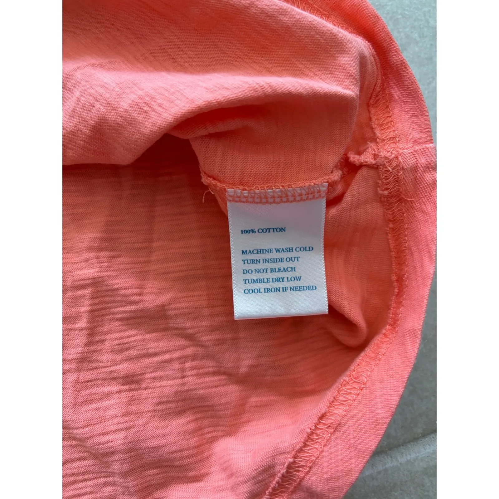 Southern Tide Womens Medium Portia Sun Farer Sleeveless Dress Cotton‎ Orange - Image 5