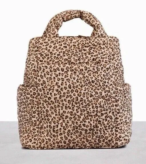 Elsa x Hosk Quilted Diaper Baby Tote Backpack Play Date Wild Child New - Image 1