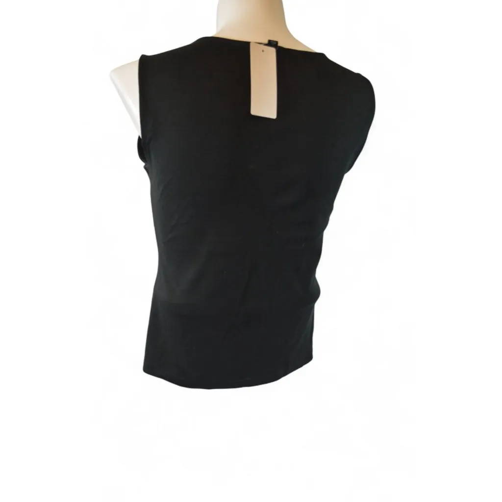Uniqlo Black Sleeveless Tank Top Shirt Women’s Size XL NWT - Image 2