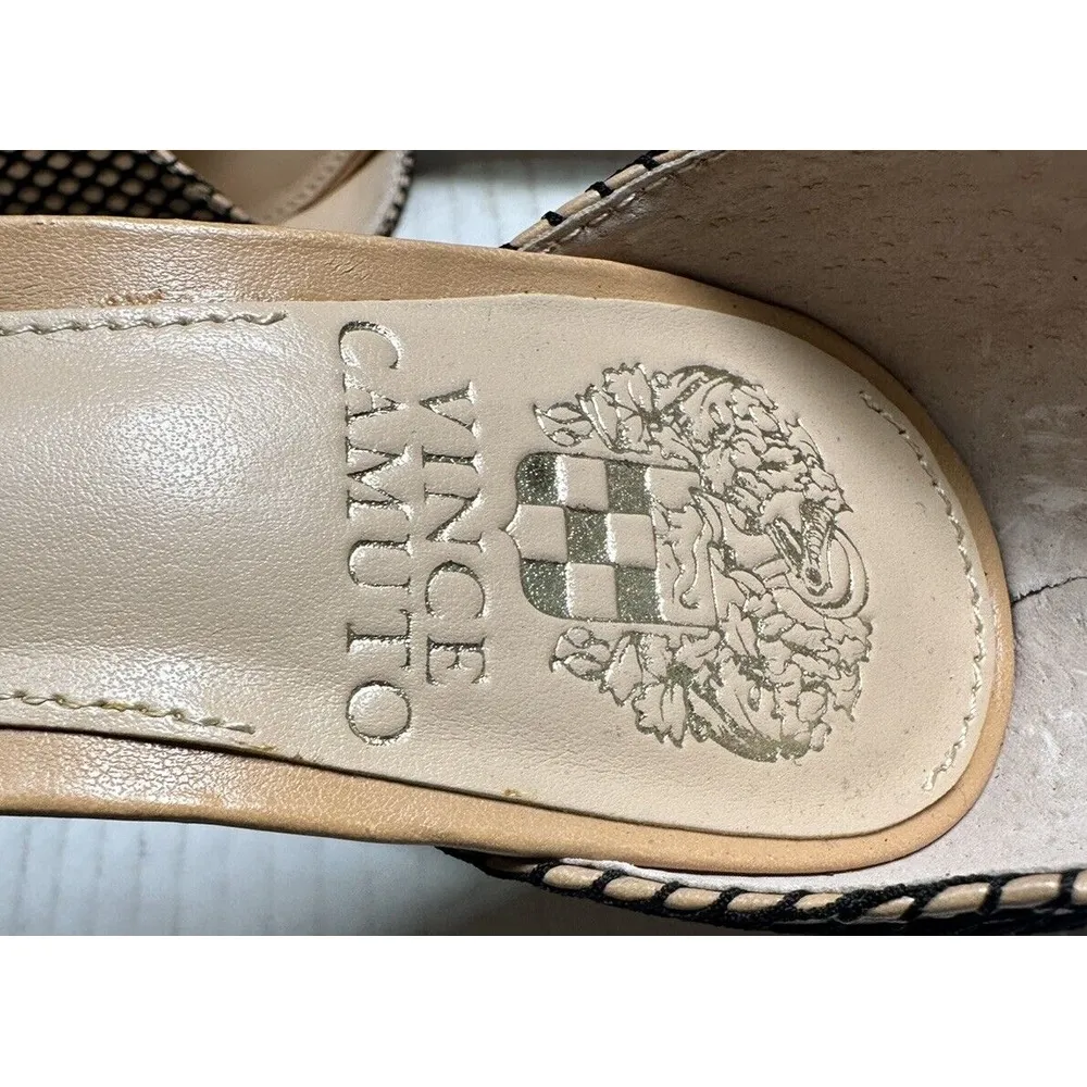 Vince Camuto‎ Women's Maveena Net Fabric in Black/Privacy Heels Size 8.5 - Image 7