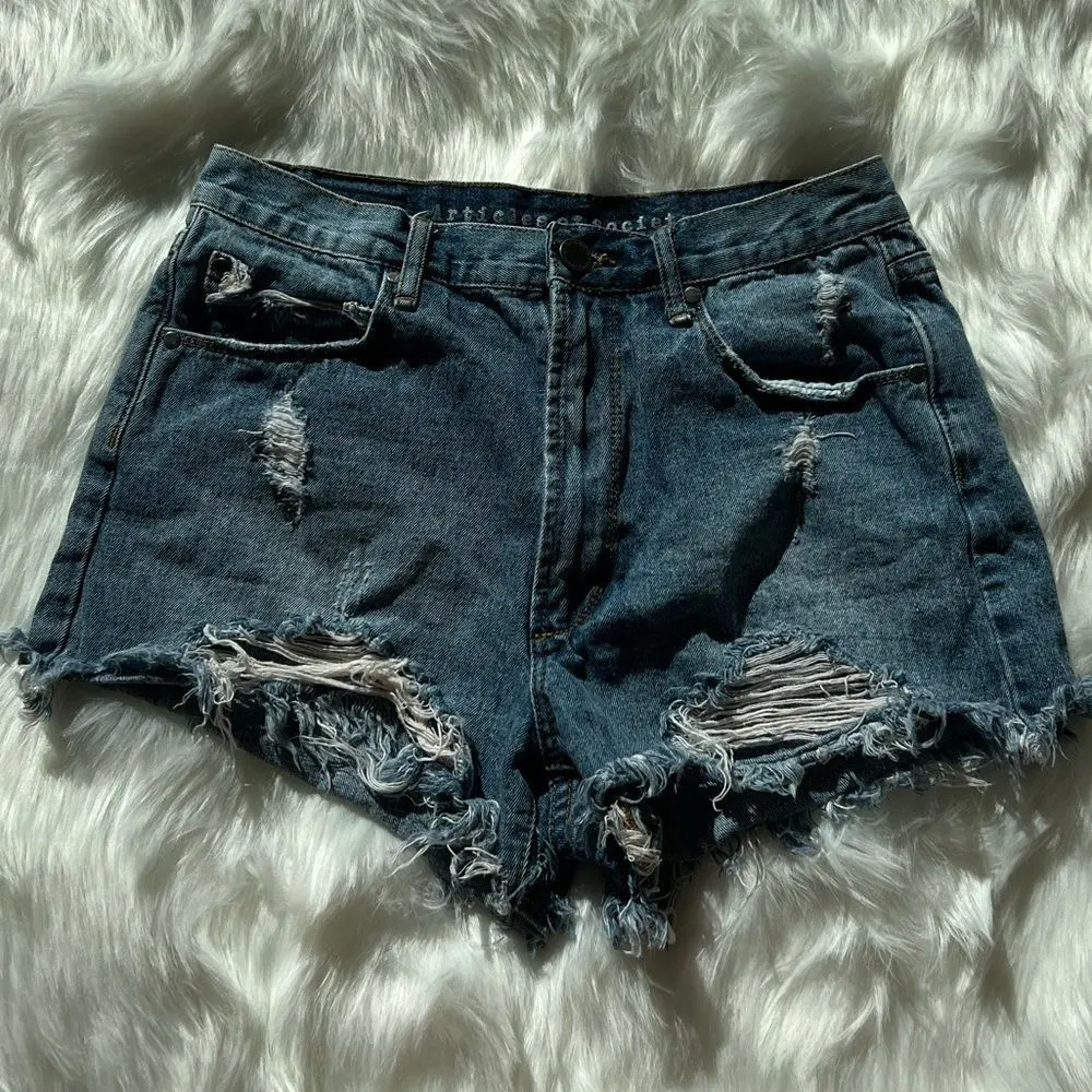 Articles of Society  Meredith Valencia Denim Short - Image 2