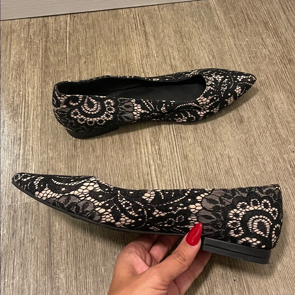 EXPRESS - LACE FLAT PITCH BLACK - Image 7