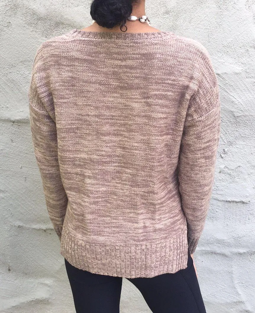 Beige Knit Sweater  - Image 3