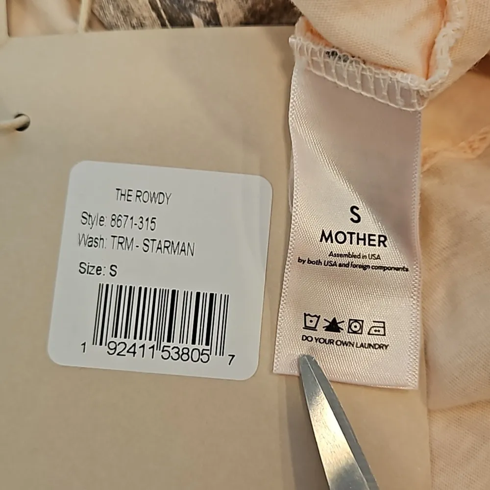 💕BOWIE x MOTHER💕 The Rowdy Glitter Graphic Tee ~ Starman Small S NWT Pink - Image 16