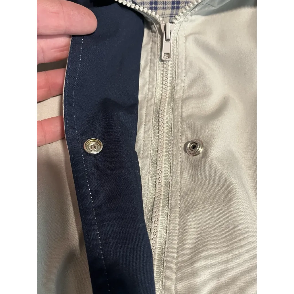 Izzi Woman Trail Coat Womens Size 1 X Beige Windbreaker Nautical Water Resistant Tan - Image 7