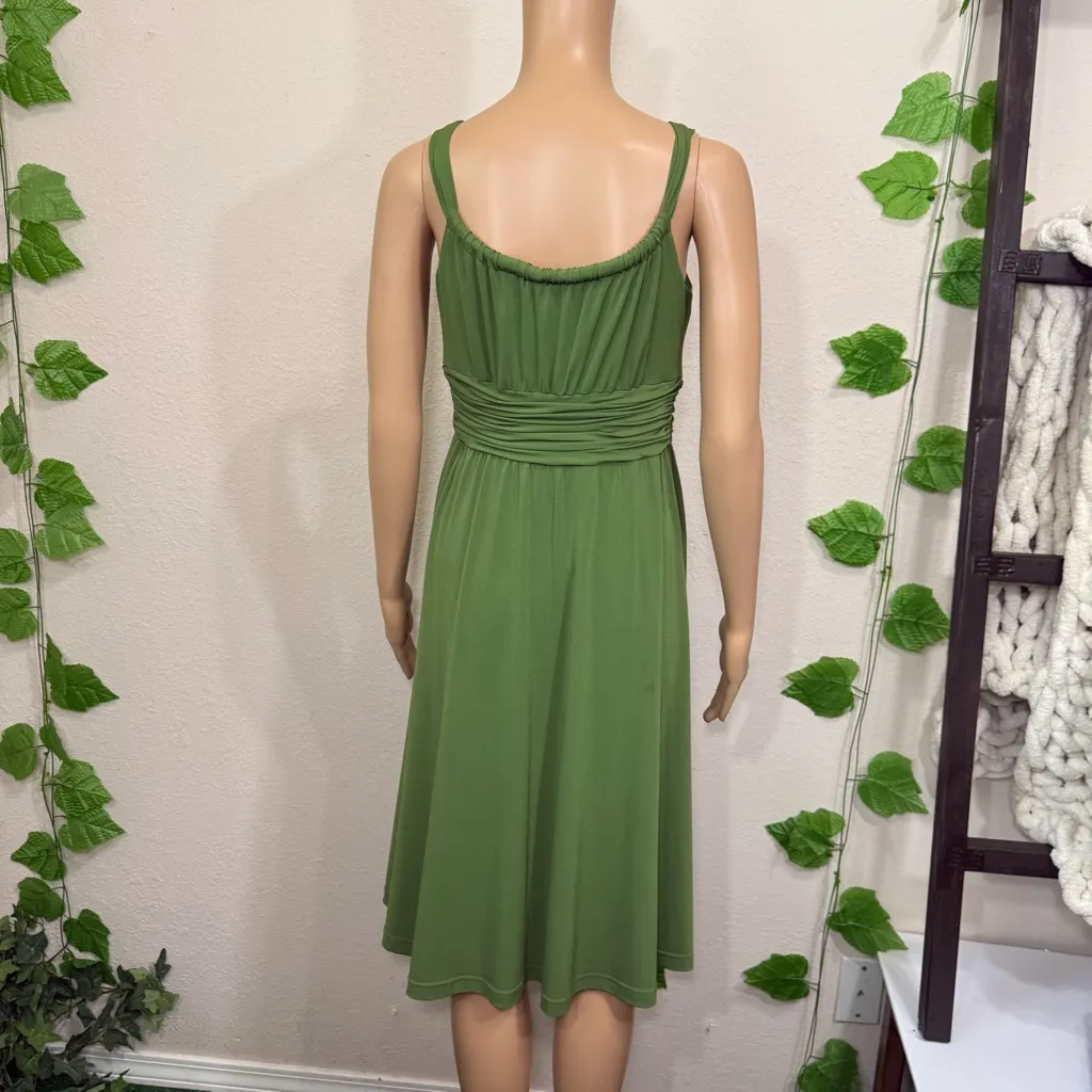Jones New York Green Midi Dress - Image 10