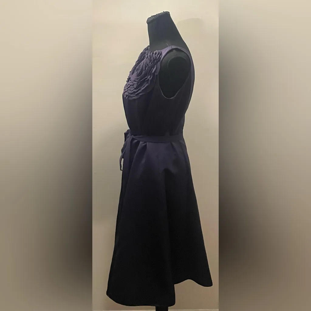 David's Bridal- Purple Formal Flowy Dress Size 12 - Image 3