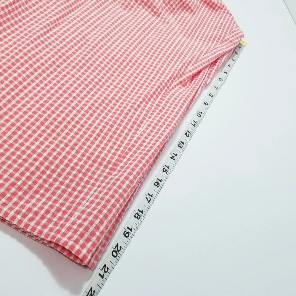 Gal meets Glam Gingham Ruffle Logan Jumpsuit Wide Leg Square neckline - Image 10