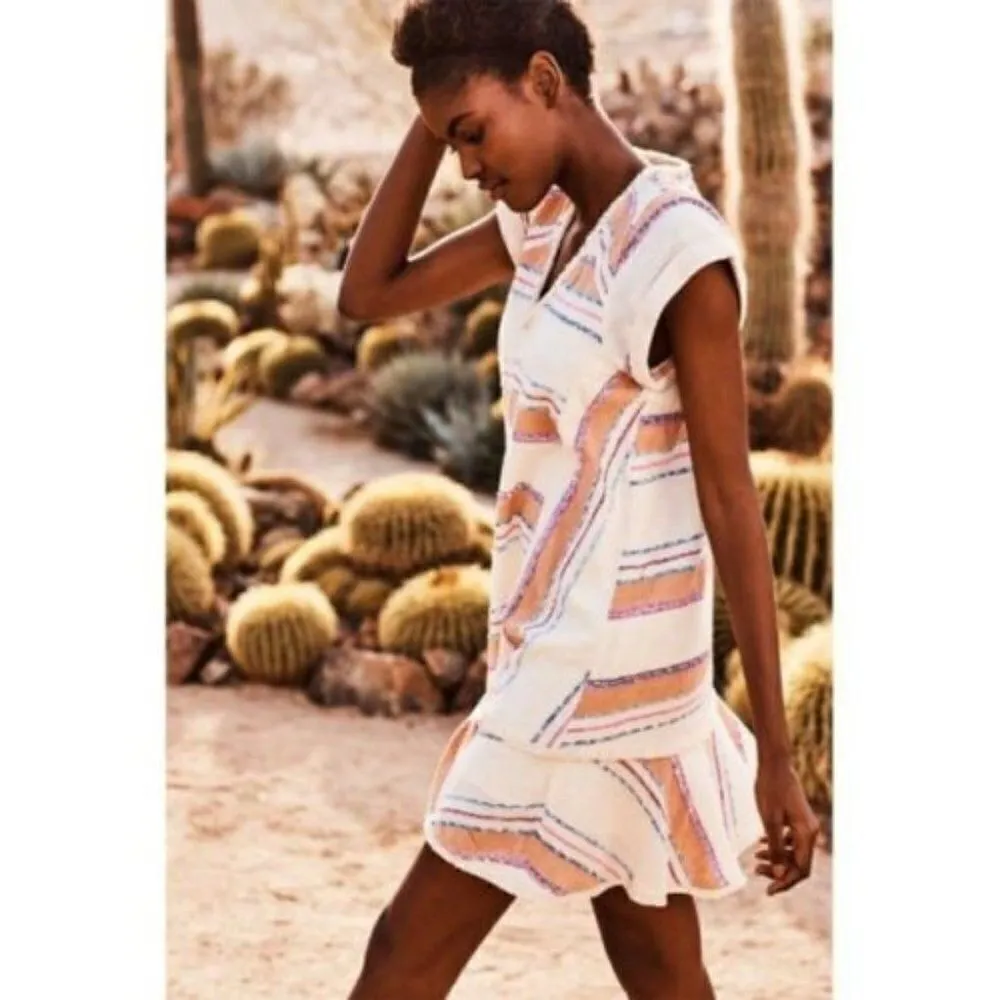 Striped Gauze Cotton Dress XS - Image 2