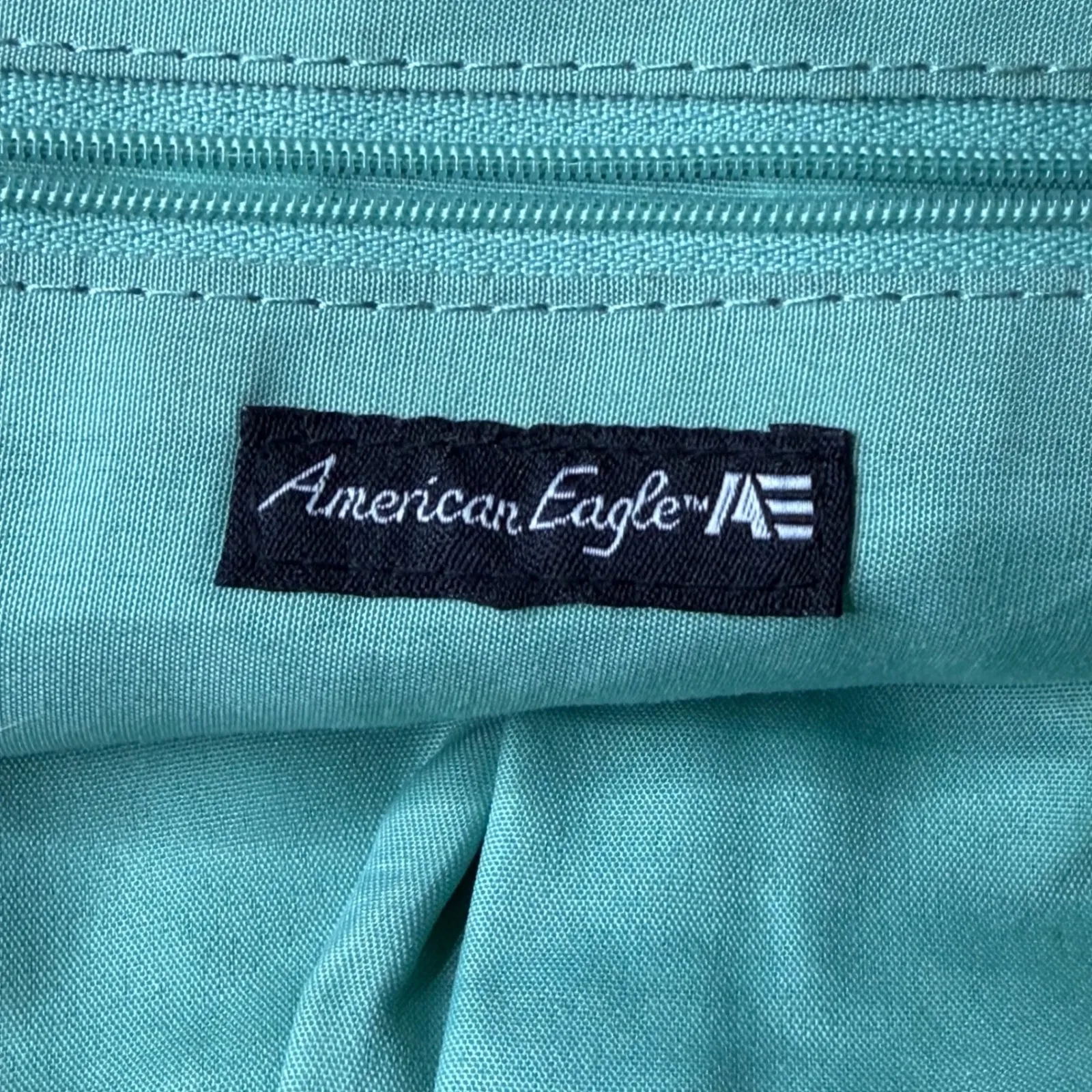 American Eagle Purse Floral Bow Crossbody Kiss Lock Cottagecore Coquette Boho - Image 8