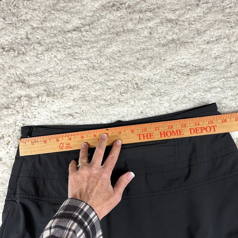 Athleta Everyday Women’s Black Skirt/Skort with Built-In Liner, Size 6 - Image 9