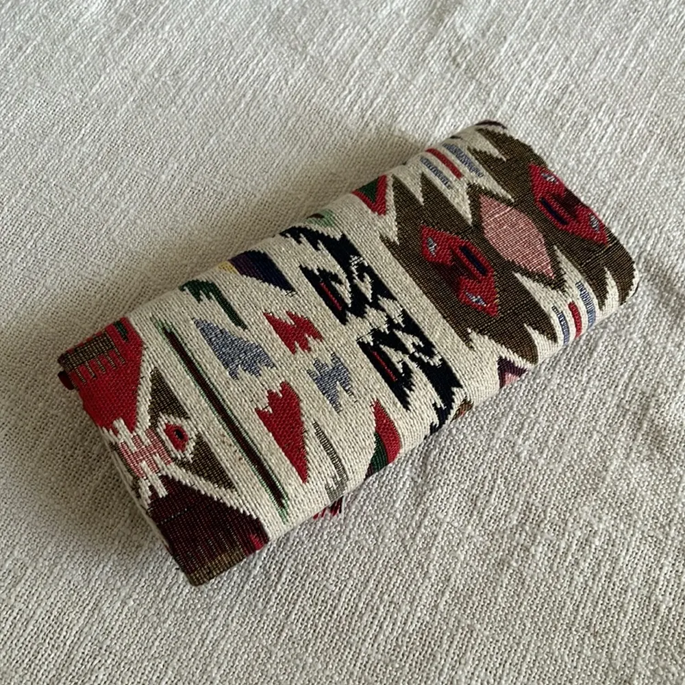 Vintage clutch bag Red - Image 2