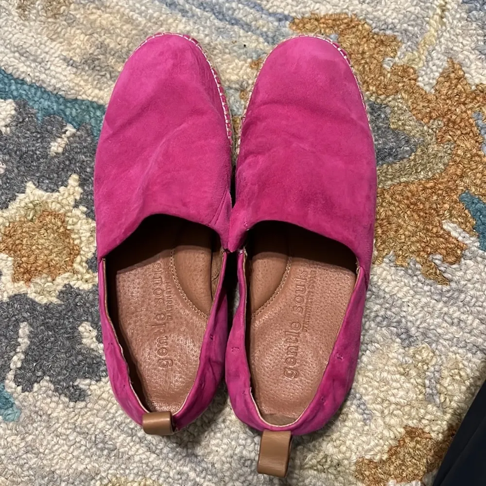 Gentle Souls Kenneth Cole Lara A-Line Sporty Espadrille comfort leather Suede 7 - Image 2