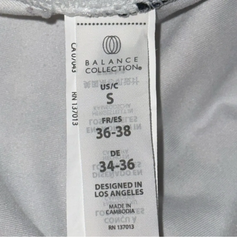 Balance Collection Floral Print Crop Capri Leggings Workout Women's S - Image 8