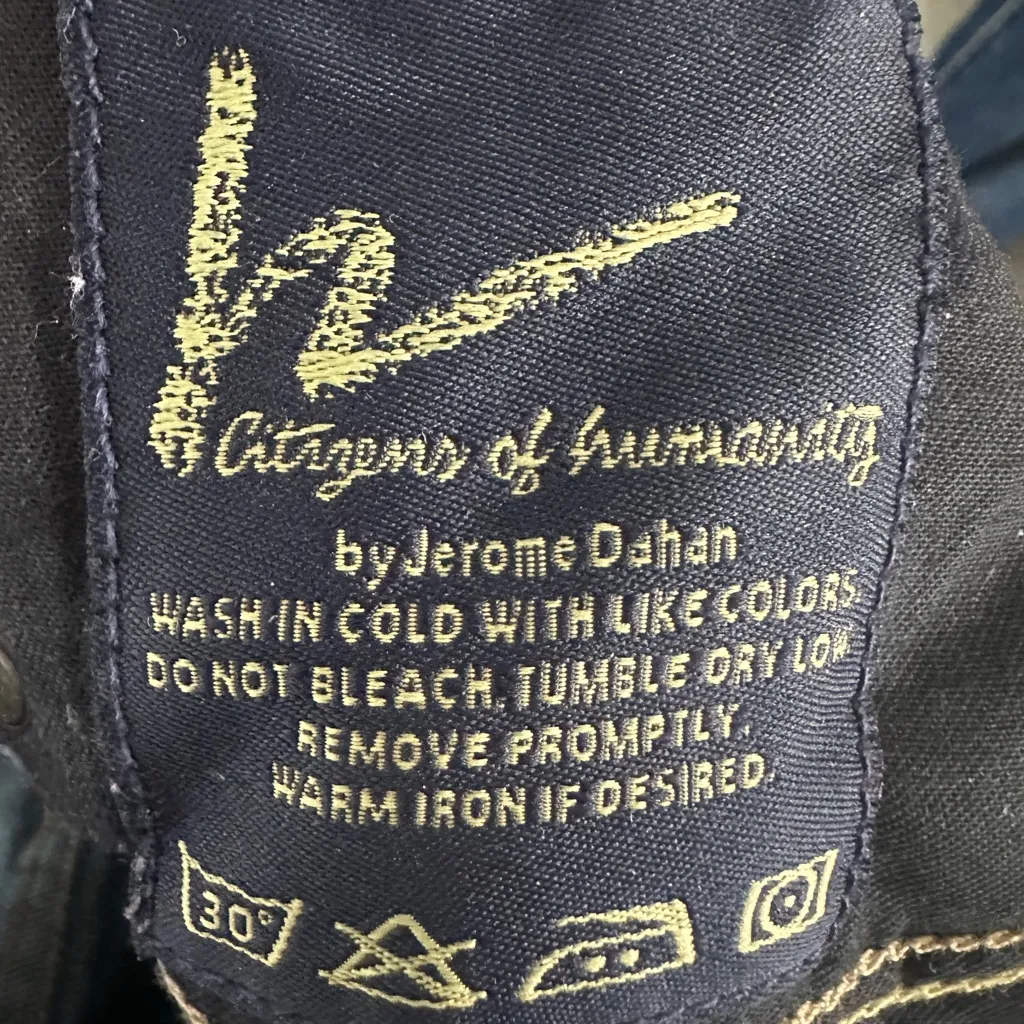 Citizens Of Humanity Indigo Wide Leg Jeans - Image 7