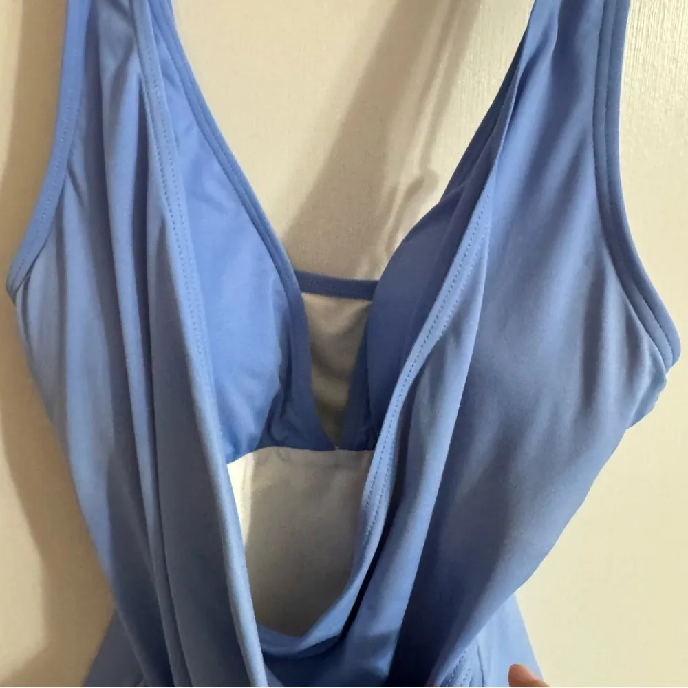 Michael Michael Kors Blue One-Piece Swimsuit Size 8 - Image 10